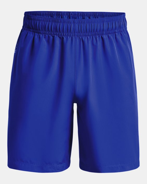 Herren UA Woven Shorts mit Grafik, Blue, pdpMainDesktop image number 5